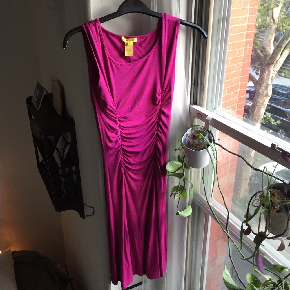 Catherine Malandrino ruched draped dress